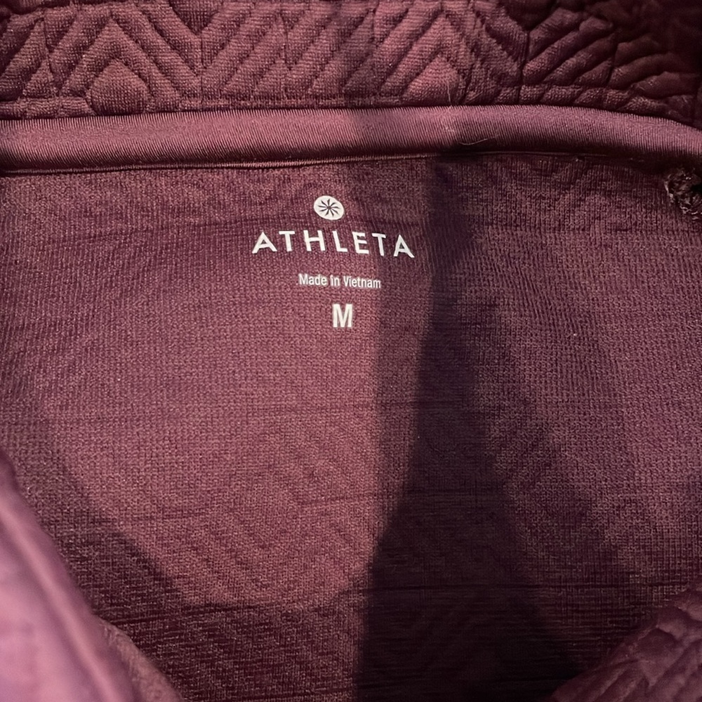 Athleta Quilted Pullover - image 3